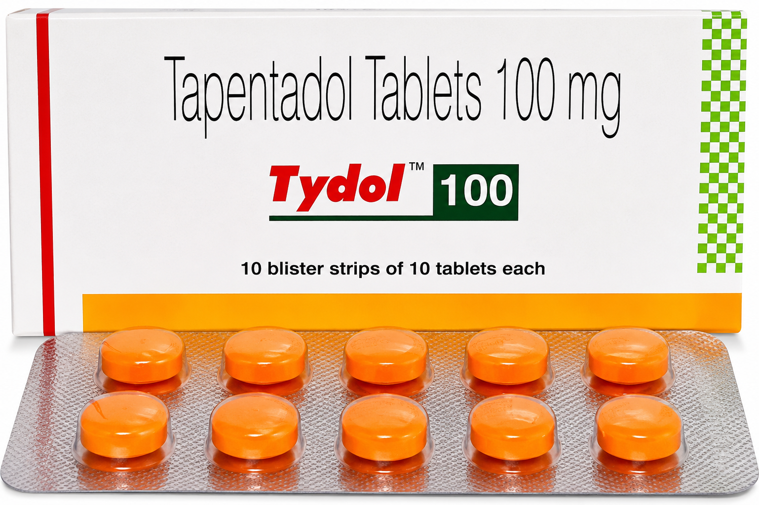 Tapentadol Tydol 100mg US to US