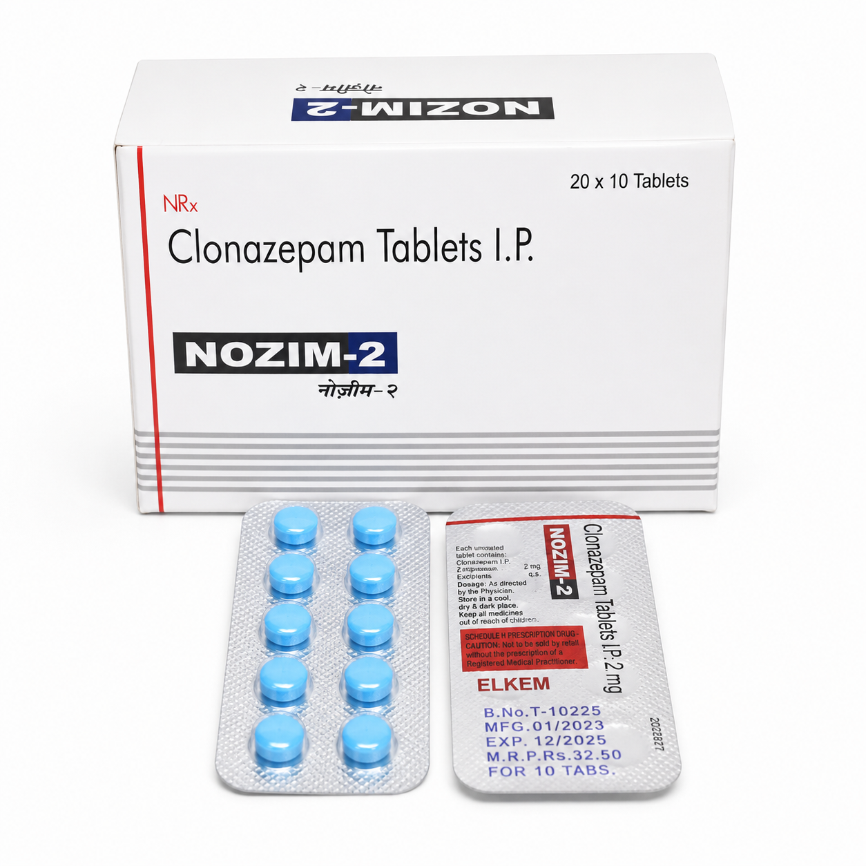 Clonazepam Nozim 2mg US to US